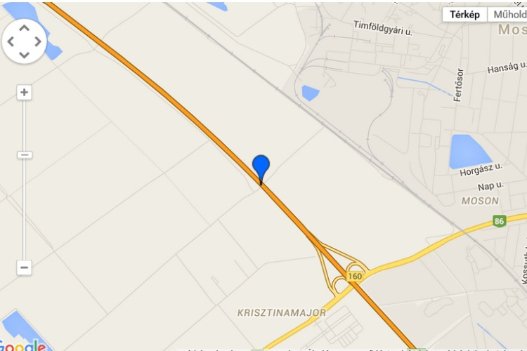 Baleset az M1-es autópályán