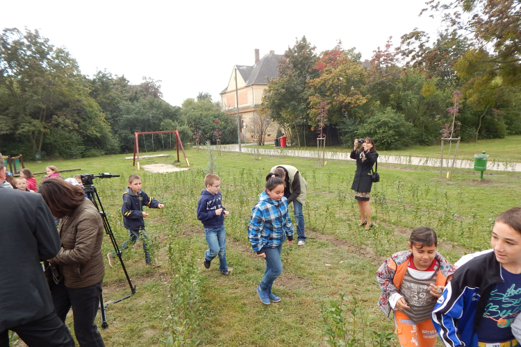 Labirintus és kilátó avatás Mosonmagyaróváron