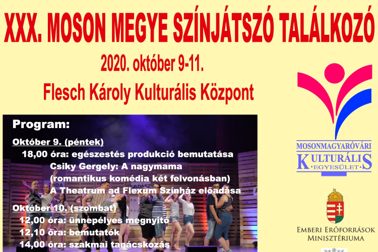 XXX. Moson Megye Színjátszó Találkozó