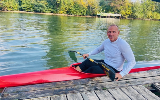 Storcz Botond olimpikon látogatta meg az óvári evezősöket