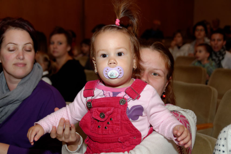 Mikulás váró a Fehér Ló Közösségi Ház-ban (fotó: Horváth Attila)