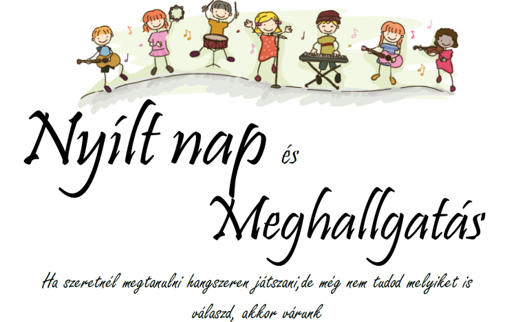 Nyílt nap és felvételi meghallgatás a Mosonyi Mihály zeneiskolában