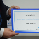 Adomány átadás a Greiner Bio-One Kft.-nél (Fotó: Nagy Mária)