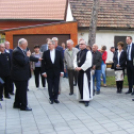 Németh László atya aranymiséje Mosonban