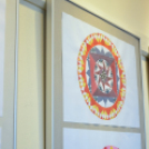 Mandala kiállítás a Huszár Gál Városi Könyvtárban ( Fotó: Patács Judit )