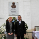 Hőnel Béla emléktábla avatás Mosonmagyaróváron