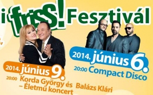 Mai programok a Friss Fesztiválon!