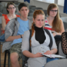 Kristóf Veronika előadása a Bálnák megmentéséről (Fotó: Nagy Mária)